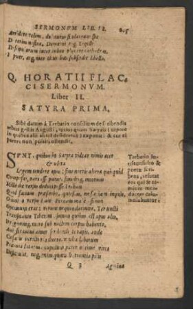 Satyra Prima. - V.
