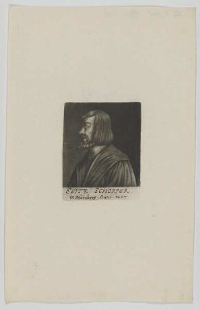 Bildnis des Seitz Schopper