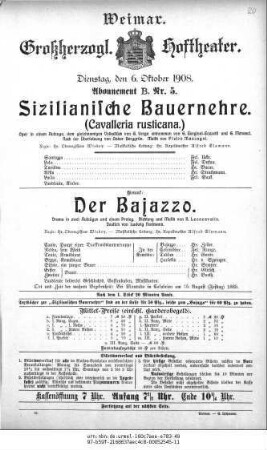 Der Bajazzo