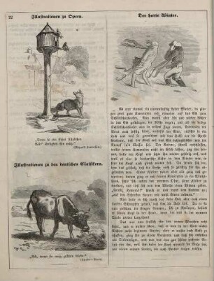 "Illustrationen zu Opern" "Der harte Winter" "Illustrationen zu den deutschen Classikern"