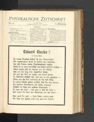 Eduard Riecke