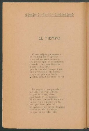 El tiempo