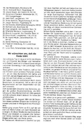 Wir wünschen uns, daß die Heide blüht