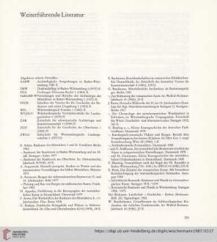 Weiterführende Literatur