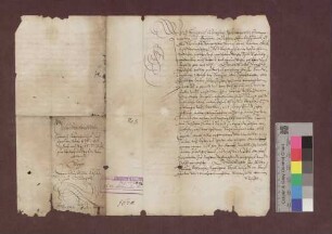 Heinrich Kleinheni von Egringen leiht von der geistlichen Verwaltung Rötteln 30 Pfund Stäbler.