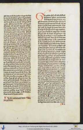 In die nativitatis domini Sermones