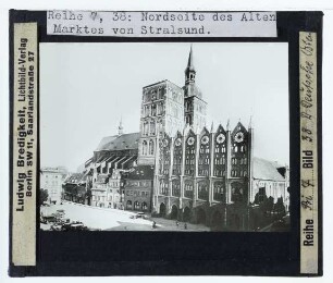 Stralsund, Nikolaikirche,Stralsund, Rathaus