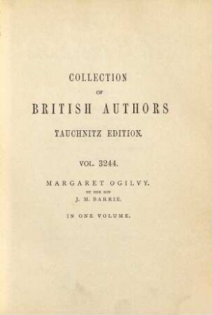 Margaret Ogilvy