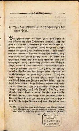 Des Benediktiner-Abtes zu Senones, Augustin Calmets Abhandlung über Erscheinung der Geister; oder bewährte Erzählungen erschienener guter und böser Engel, und abgeleibter Seelen aus den meisten christlichen Jahrhunderten, mit Aufschlüssen über den Reinigungszustand derselben : aus dem Französischen nach der zweiten verbesserten Ausgabe vom Jahre 1749 ; mit zwey Beylagen aus dem Leben der gottseligen Mutter Margaretha Maria Alacoque, und den Wundern der heiligen Jungfrau und Martyrin Filomena ; in einem Auszuge
