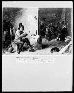 Der Raucher im Bauernwirtshaus