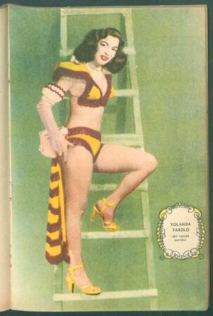 Yolanda Parolo (del varieté porteño) - [Fotografía]