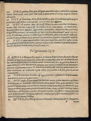 Vis legis humanae Cap. 7.