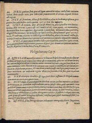 Vis legis humanae Cap. 7.