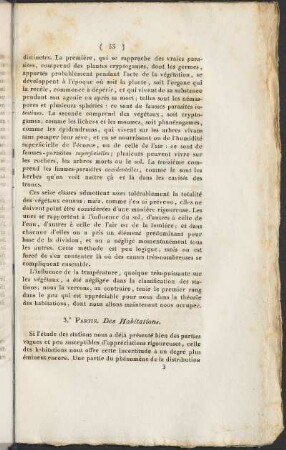 3.e Partie. Des Habitations.