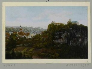 Stadt und Burg Hohnstein in der Sächsischen Schweiz