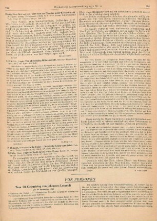 753-754 [Rezension] Kuhaupt, Hermann, Abba, Vater!