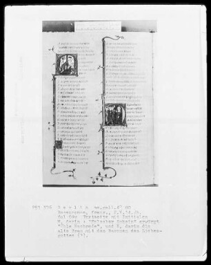 Roman de la Rose & Rosenroman — ---, Folio 94versoBuchseite