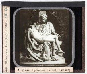 Michelangelo: Pietà. Rom, St. Peter (Krüss Nr. 6038)