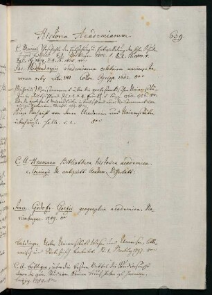 639-690b, Historia academiarum