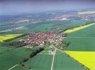 Dornheim. Stadtansicht. Luftaufnahme