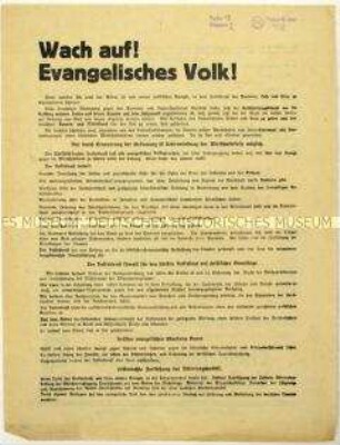 Aufruf des Christlich-sozialen Volksdienstes zur Reichstagswahl am 6. November 1932