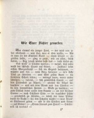 Dur und Moll : Dichtungen