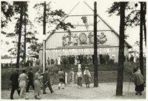 Die "KdF-Stadt" zur Zeit der Olympischen Spiele 1936