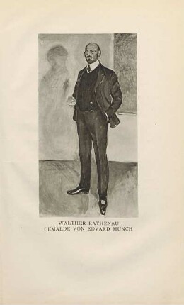 Walther Rathenau. Gemälde