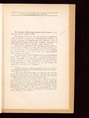 Fütterungsversuche mit Pentosen : (Vorgetragen am 24. Januar 1893)