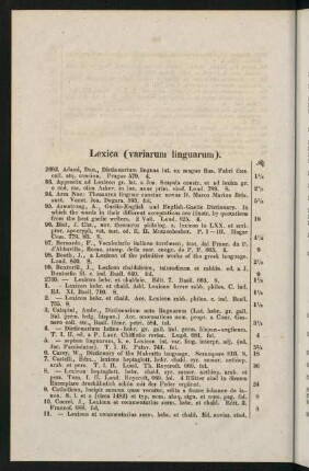 94-99, Lexica (variarum linguarum)