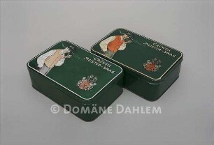 Zwei Tabak-Dosen "Crüwell Meister-Shag"