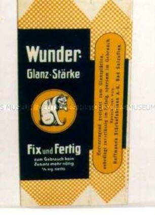 Packung für "Wunder-Glanz-Stärke"
