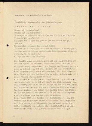 Prüfen und Messen
