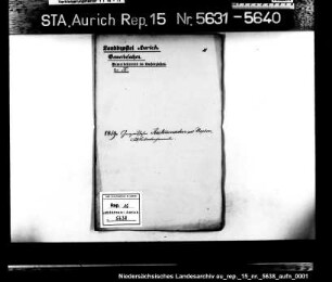 Hausierkonzessionen und -gesuche: Grenzaufseher Kistenmacher in Norden, Bilderhandel