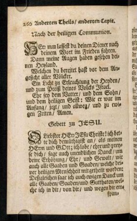 260-269, Nach der heiligen Communion; ...