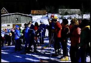 Feldberg: Schlangen am Skilift