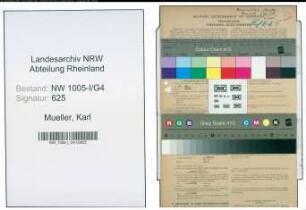 Entnazifizierung Karl Mueller , geb. 19.01.1901 (Kraftfahrer)