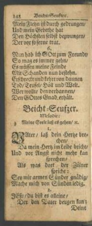 Beicht-Seufzer