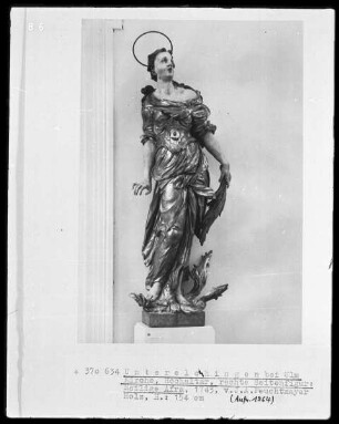 Heilige Afra (rechte Seitenfigur)