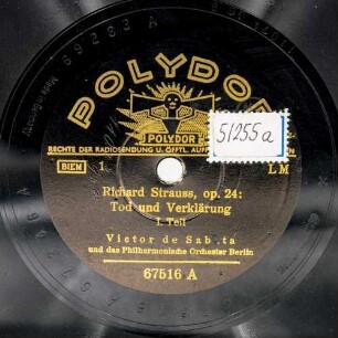 Tod und Verklärung