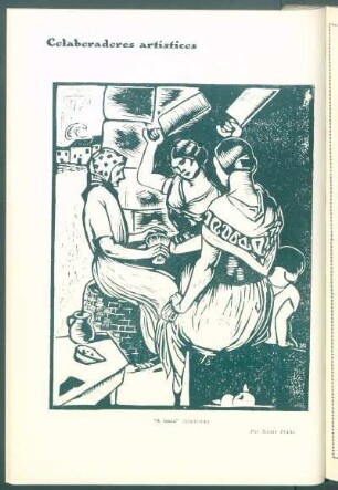 "A tasca" (Linoleum)