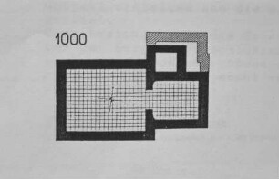 Grundrißzeichnung der Stadtkirche zu Langen