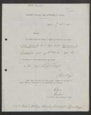 Brief von Elias Magnus Fries an Friedrich Wilhelm Schmid