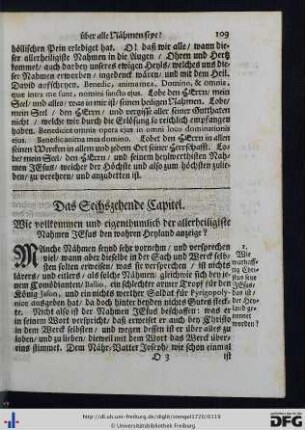 Das Sechszehende Capitel.