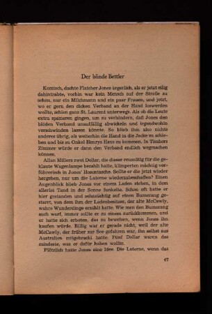 Der blinde Bettler