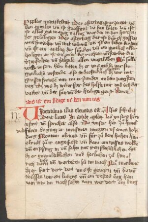 Predigt auf Christi Himmelfahrt (über Act 1,9)