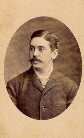Erinnerungsalbum für Professor August La Fontaine mit Fotografien von seinen Schülern. Moninger, Karl