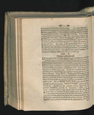 Aph. II. Gratiam ordinatam esse.