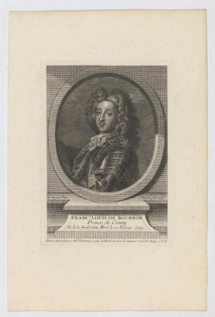 Bildnis des François Louis de Bourbon de Conty