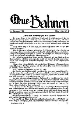 "Ein sehr vernünftiges Kollegium"